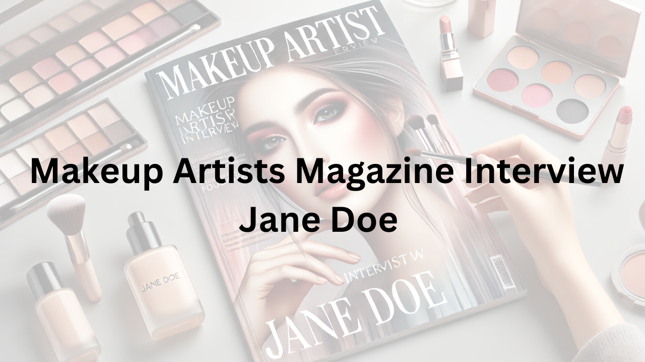 Read more about the article Exclusive Makeup Artists Magazine Interview: Jane Doe Reveals Her Secrets to Success