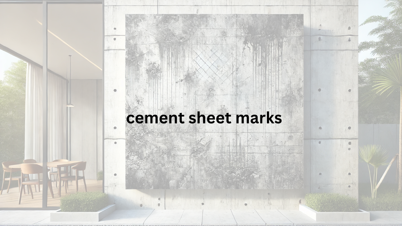 Read more about the article Say Goodbye to Cement Sheet Marks: Causes, Prevention & Easy Fixes